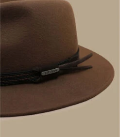 Stetson Traveller Woolfelt Camel -Mode Chapeaux Magasin traveller woolfelt camel 2