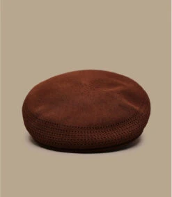 Kangol Tropic 504 Ventair Cognac -Mode Chapeaux Magasin tropic 504 ventair cognac 2