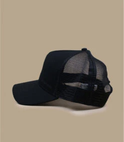Stetson Trucker Cap Cotton Black -Mode Chapeaux Magasin trucker cap cotton black 2