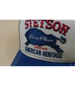 Stetson Trucker Cap Great Plains -Mode Chapeaux Magasin trucker cap great plainstrucker20Stetson20taureau