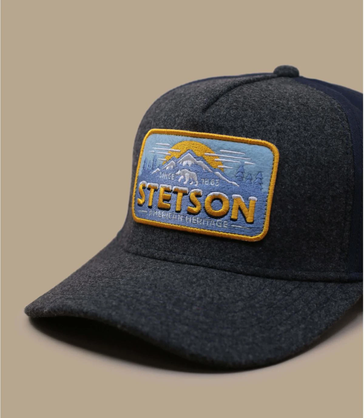Stetson Trucker Cap Polar Bear 3 Stetson Trucker Cap Polar Bear – Image 3