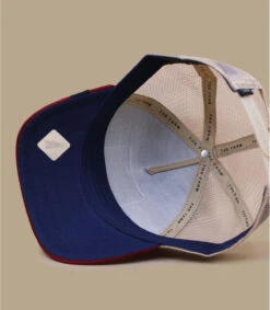 Trucker Cock Prideful Navy Burgundy -Mode Chapeaux Magasin trucker cock prideful black burgundy 5