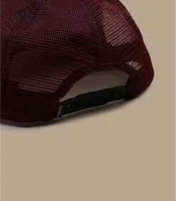 Trucker Heather Grey Black Burgundy -Mode Chapeaux Magasin trucker heather grey black burgundy 3