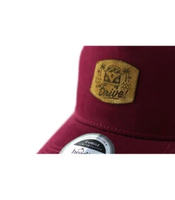 Trucker Let's Drive Burgundy -Mode Chapeaux Magasin trucker let s drive burgundycap20curve20Drive20bordeaux