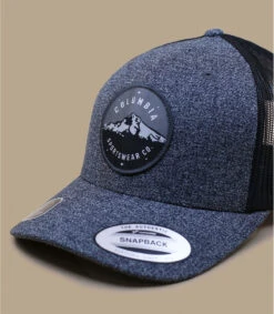 Columbia Trucker MT Hood Grill Heather Black -Mode Chapeaux Magasin trucker mt hood grill heather black 2
