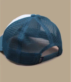 Patagonia Trucker P6 Lo Pro White Wavy Blue -Mode Chapeaux Magasin trucker p6 lo pro white wavy blue 4