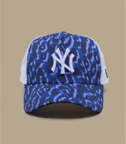 NEW ERA Trucker Seasonal Camo NY Blue -Mode Chapeaux Magasin trucker seasonal camo ny blue 2