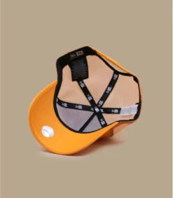 NEW ERA Trucker Tonal Mesh NY Papaya -Mode Chapeaux Magasin trucker tonal mesh ny papaya 4