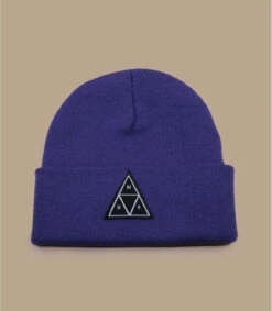HUF TT Cuff Beanie Purple -Mode Chapeaux Magasin tt cuff beanie purple 3