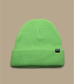 HUF Usual Beanie Green -Mode Chapeaux Magasin usual beanie green 1