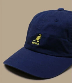 Kangol Washed Baseball Navy -Mode Chapeaux Magasin washed baseball navy 1