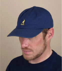 Kangol Washed Baseball Navy