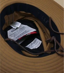 Tilley Waxed Millerain Rugged Fedora -Mode Chapeaux Magasin waxed millerain rugged fedora 4