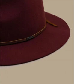 Brixton Wesley Fedora Brick -Mode Chapeaux Magasin wesley fedora brick 2