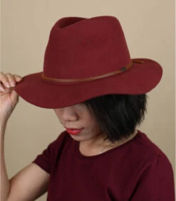 Brixton Wesley Fedora Brick