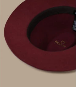 Brixton Wesley Fedora Brick -Mode Chapeaux Magasin wesley fedora brick 4
