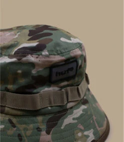 HUF Wild Out Camo Boonie -Mode Chapeaux Magasin wild out camo boonie 2