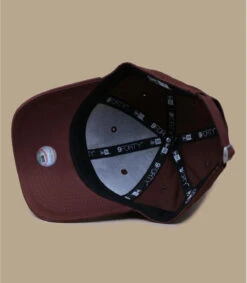 NEW ERA Wmn League Ess 9Forty NY Walnut Brown -Mode Chapeaux Magasin wmn league ess 9forty ny walnut brown 5