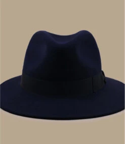 Borsalino Wool Felt Navy -Mode Chapeaux Magasin wool felt navy 2