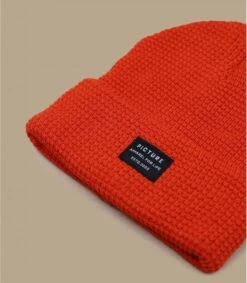 Picture York Beanie Orange -Mode Chapeaux Magasin york beanie orange 2